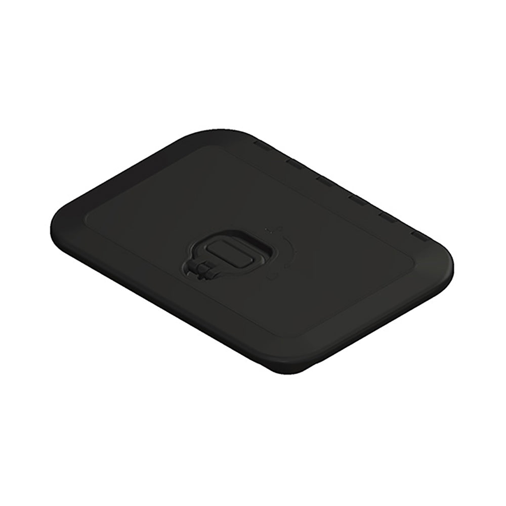Escotilla marina rectangular de triple cierre Sea-Dog - 10" x 14" - Negro