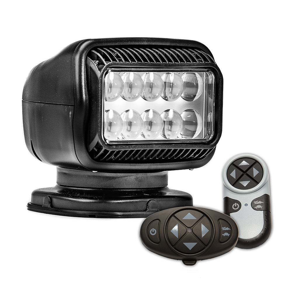 Golight Radioray Serie GT montaje permanente - LED negro - Controles remotos inalámbricos de mano y de tablero