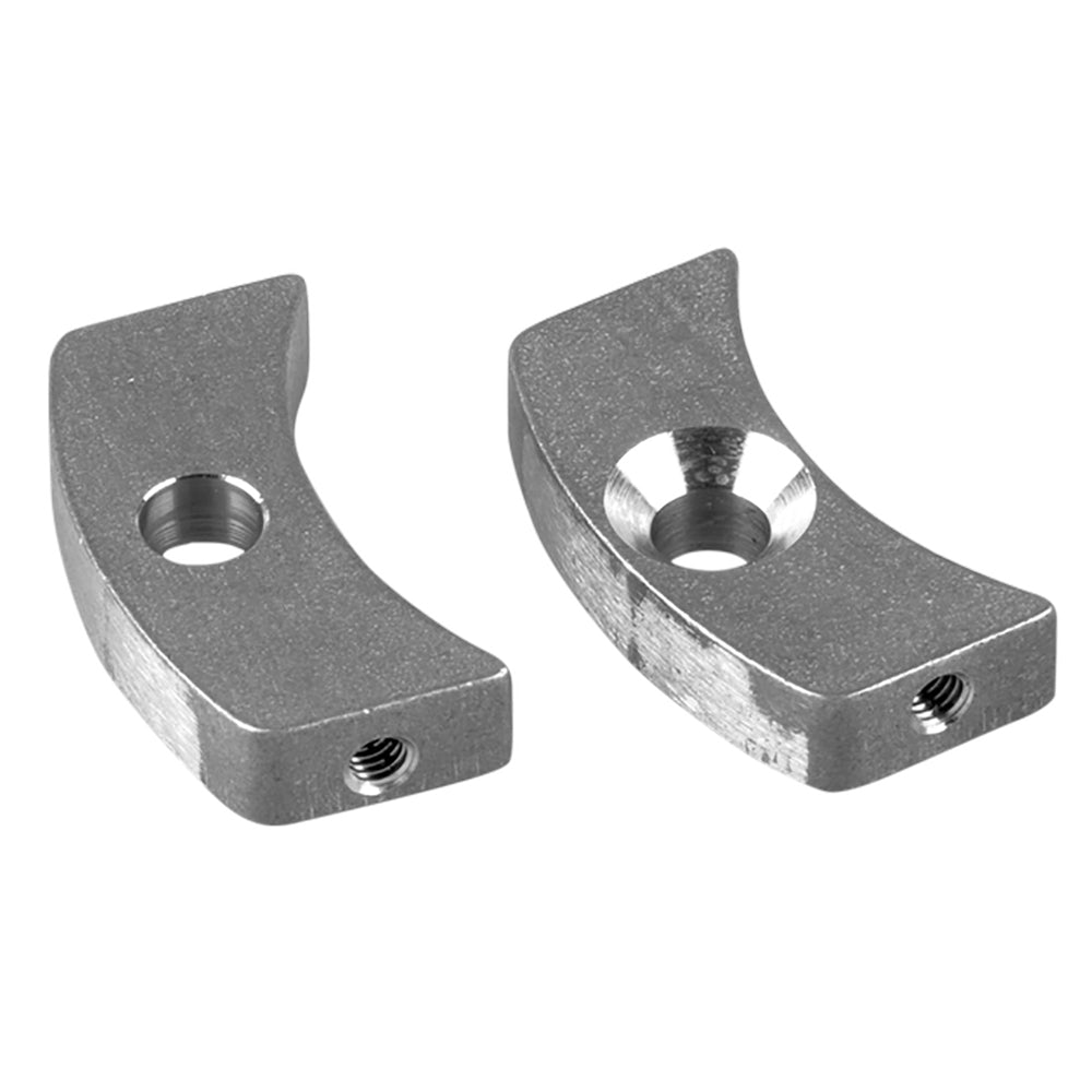 Placa adaptadora de acero inoxidable Tecnoseal para Saildrive Volvo Penta 120S para ánodos de anillo dividido