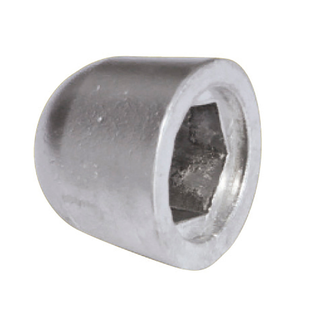 Ánodo de tuerca de zinc Tecnoseal para propulsores de proa Sleipner Sidepower modelos SP125T-285TC, SE120, SE150, SP220/300 HYD y SH160