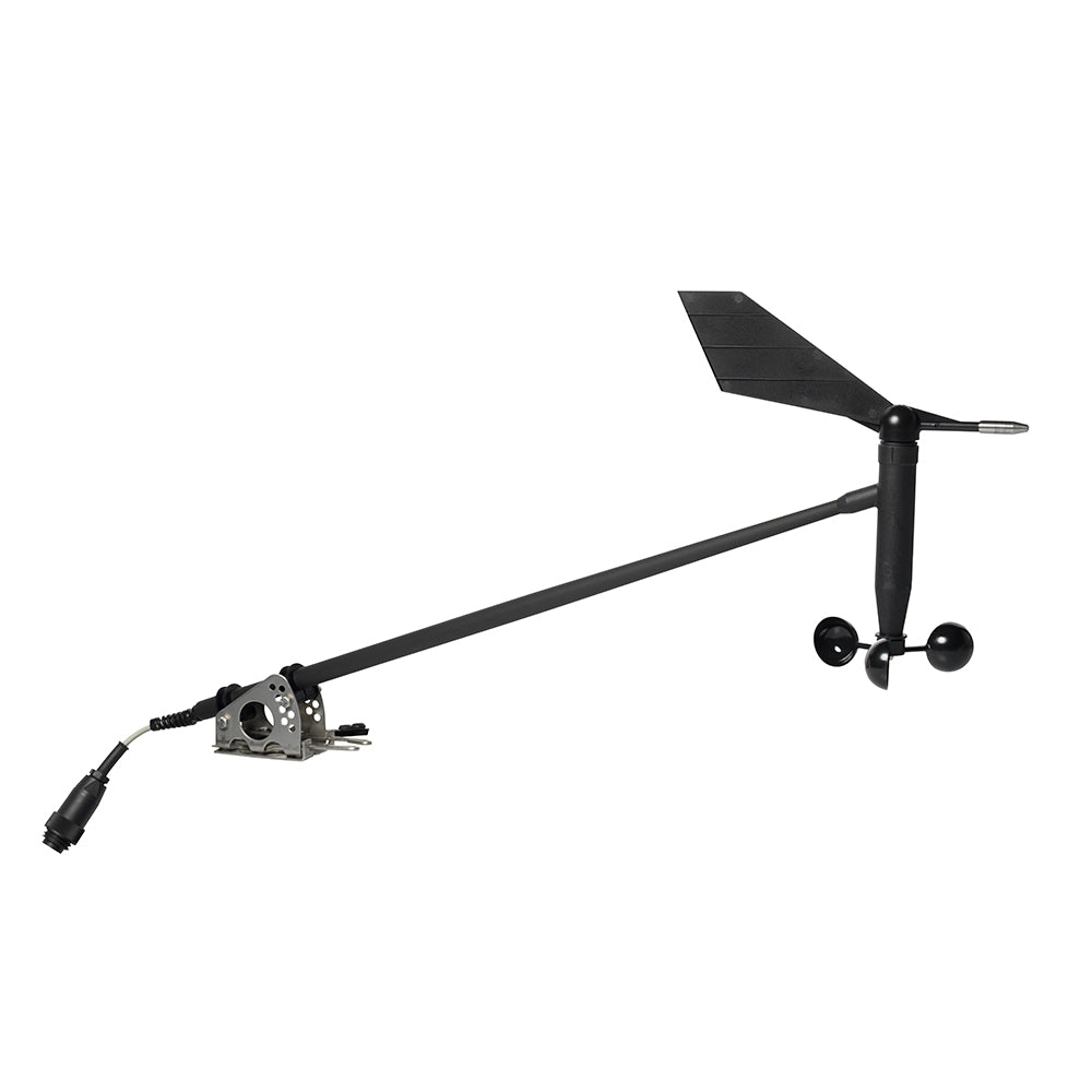 Sensor de viento de brazo corto analógico Veratron AcquaLink® - Negro