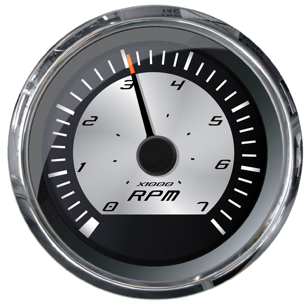 Tacómetro Faria Platinum de 4" - 7000 RPM (Gasolina - Intraborda, Fueraborda y Dentro/Fuera)
