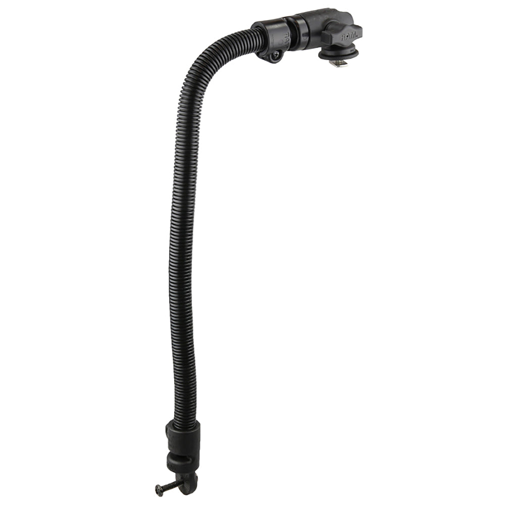 Soporte para transductor RAM® Track Ball™ de RAM Mount con varilla de aluminio de 18"