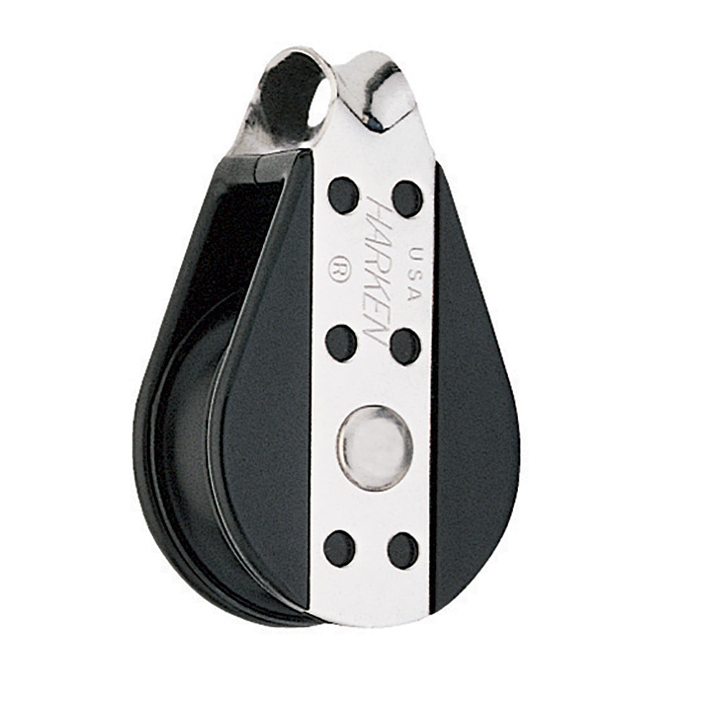 Polea Harken Big Bullet de 38 mm, sencilla