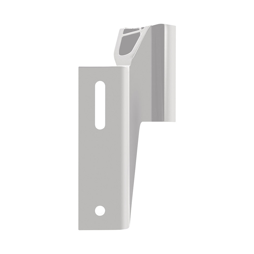 Soporte adaptador para placa de motor Minn Kota Raptor - Estribor - Retroceso de 2" - Elevación de 4" - Blanco