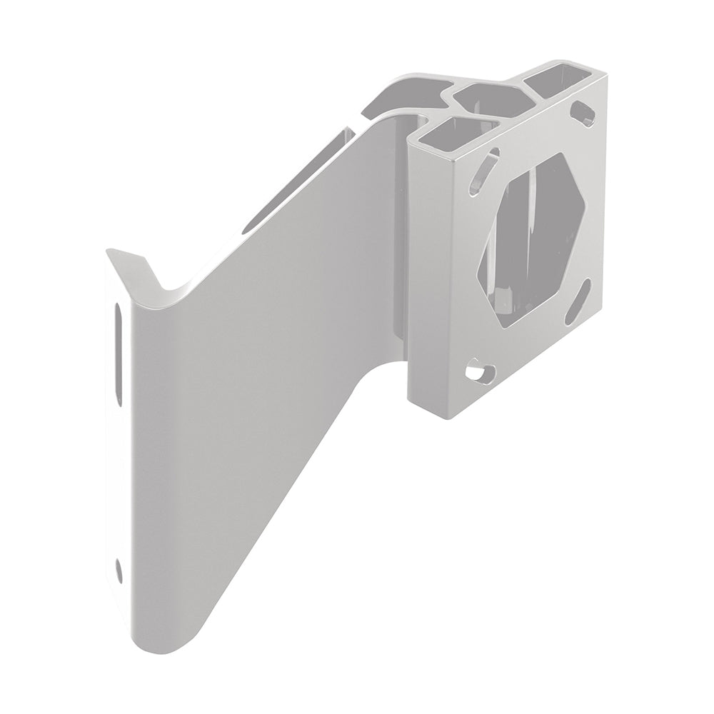 Adaptador de placa de motor Minn Kota Raptor - Estribor - Retranqueo de 2" - Elevación de 6" - Blanco
