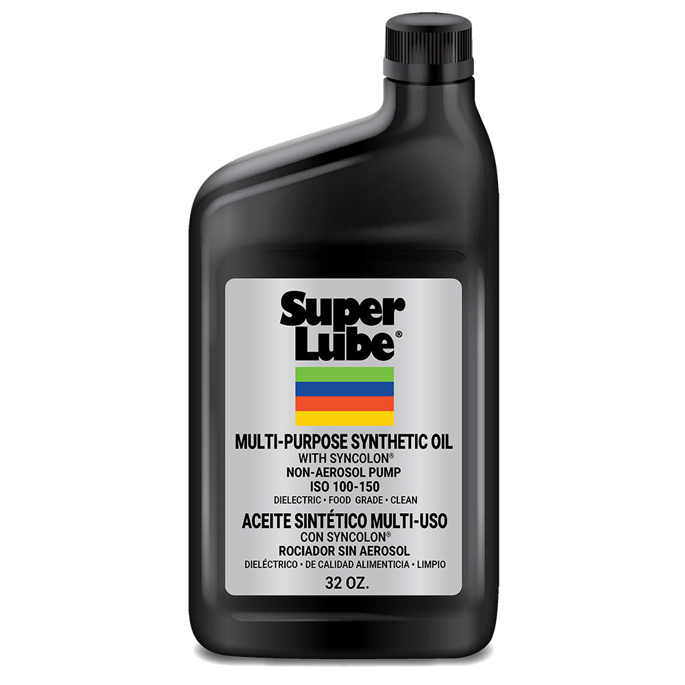 Aceite sintético de grado alimentario Super Lube - Atomizador de 1 cuarto de galón