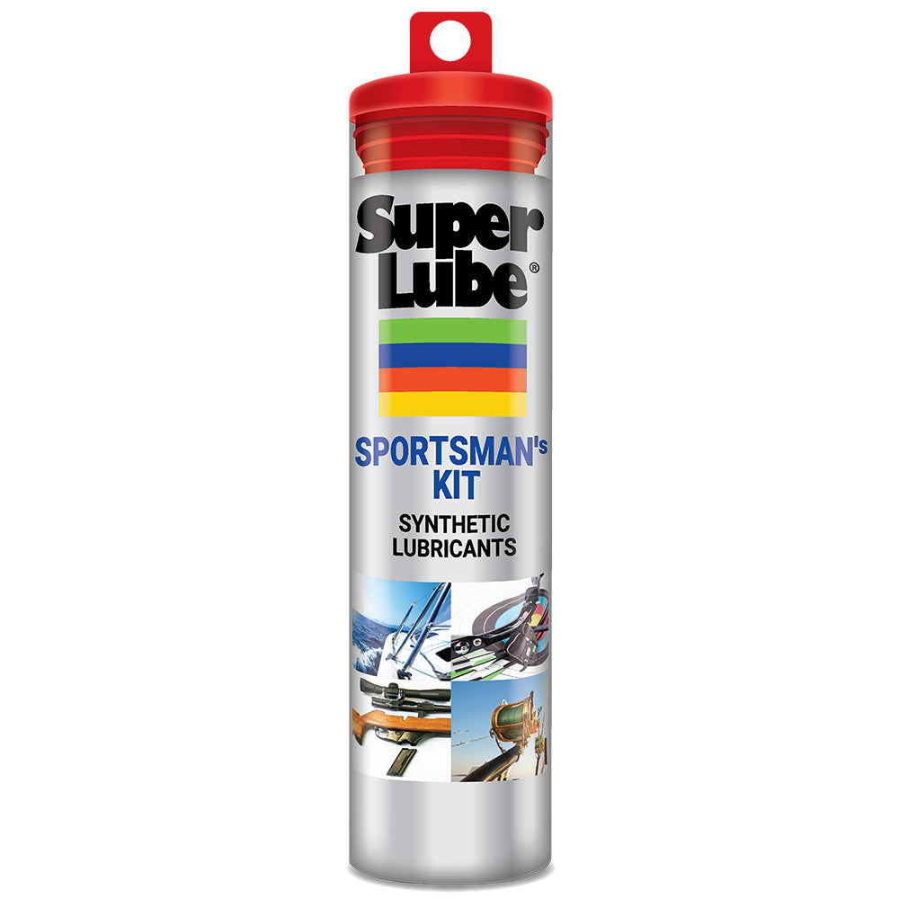 Kit para deportistas Super Lube con aceite, grasa, paño de limpieza e hisopos de espuma