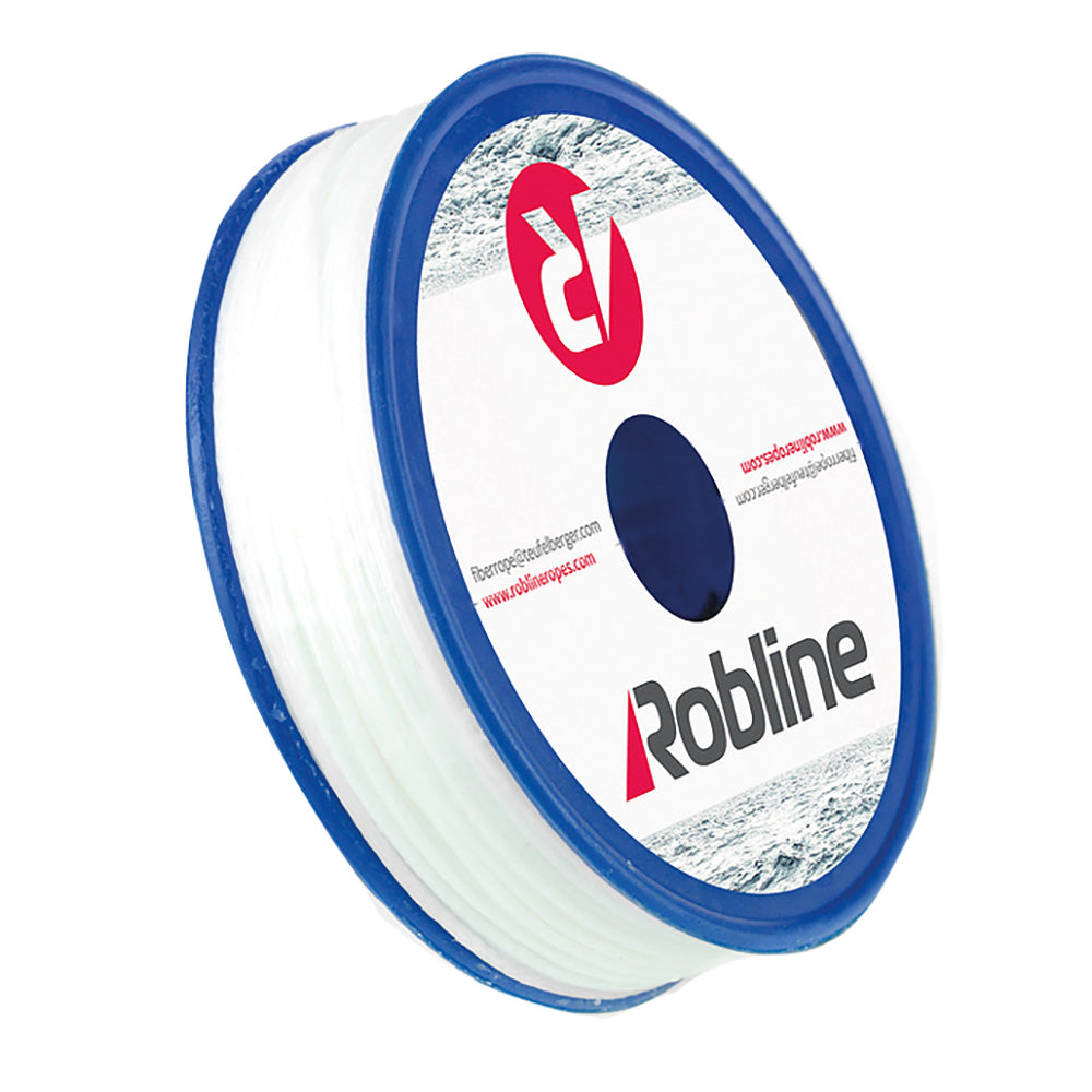 Hilo de encapillar encerado Robline - 0,5 mm x 40 m - Blanco
