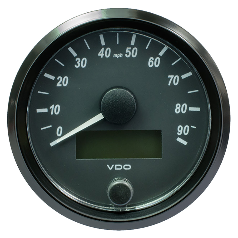 Velocímetro VDO SingleViu de 80 mm (3-1/8") - 90 MPH