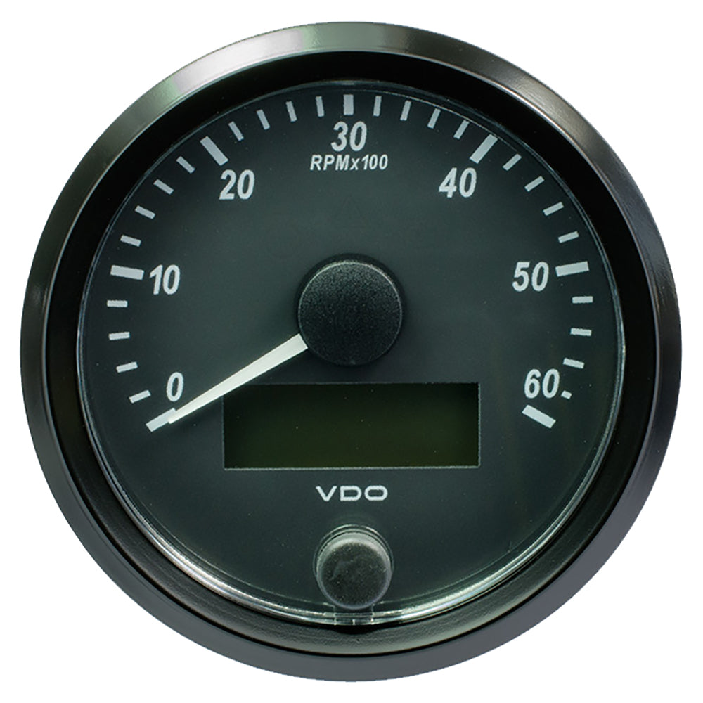 Tacómetro VDO SingleViu de 80 mm (3-1/8") - 6,000 RPM