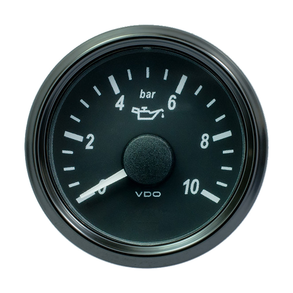 Manómetro de presión de aceite VDO SingleViu de 52 mm (2-1/16") - 150 PSI - 0-4.5V