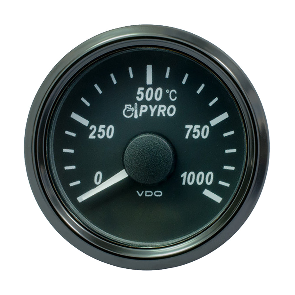 Indicador de temperatura de gases de escape VDO SingleViu de 52 mm (2-1/16") - 1000 °C