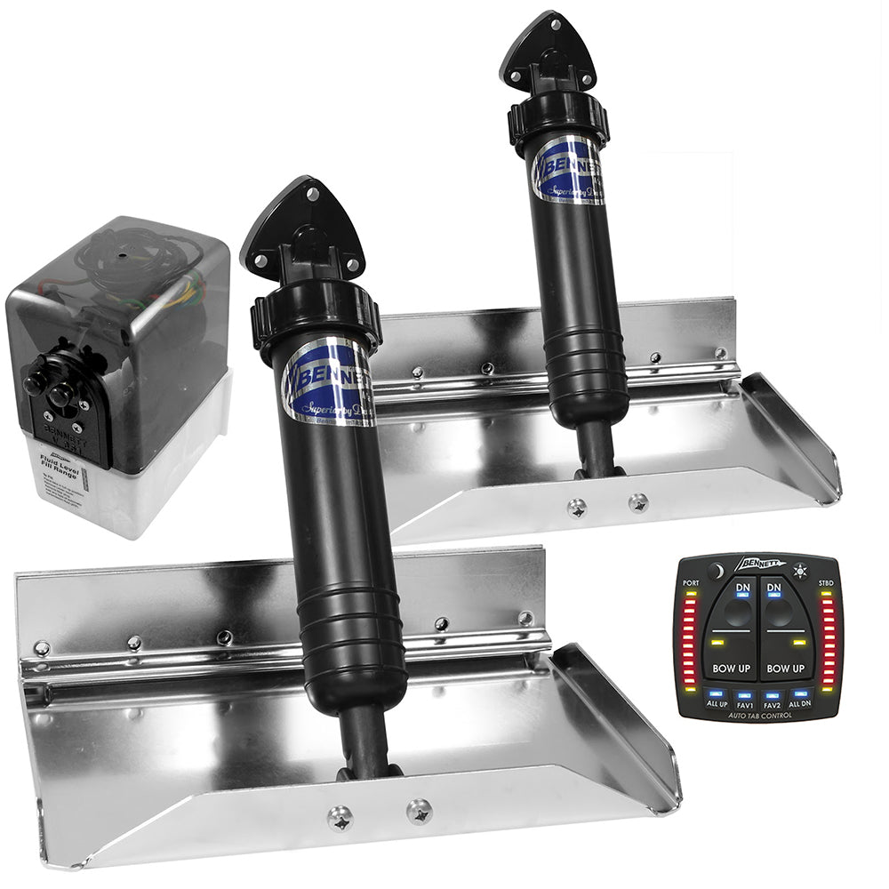 Sistema de flaps deportivos de alto rendimiento Bennett Marine 12x9