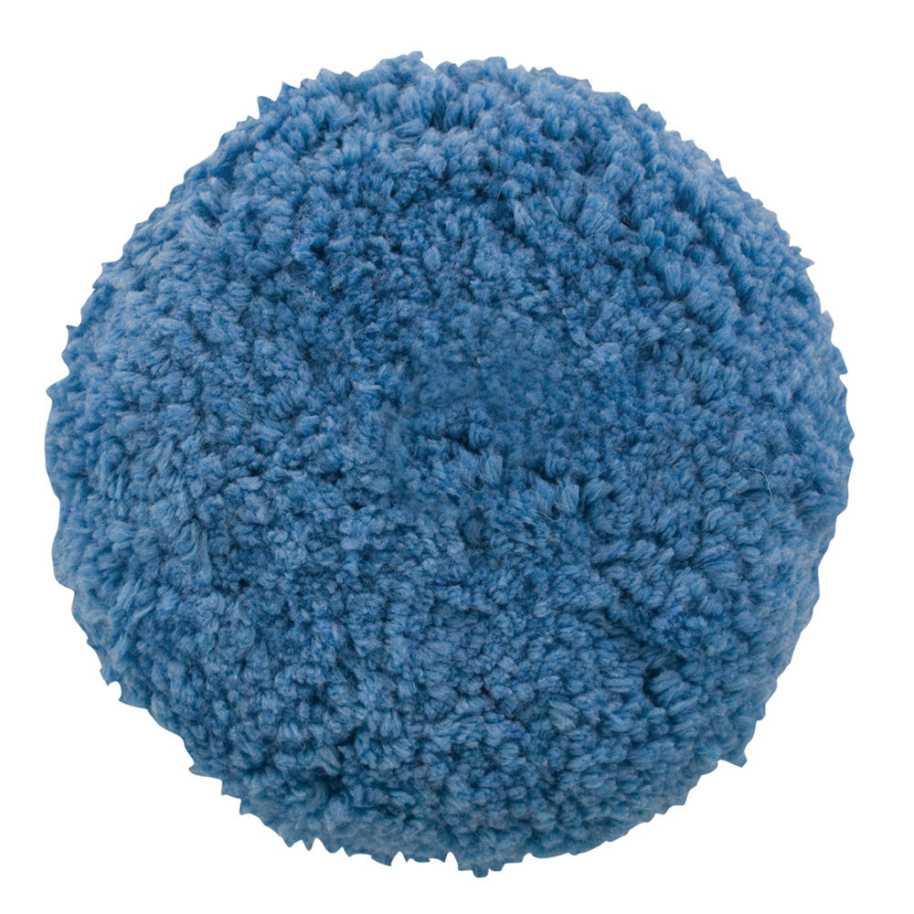 Almohadilla de corte medio de lana mezclada Presta Blue - Almohadilla atornillable de 9"