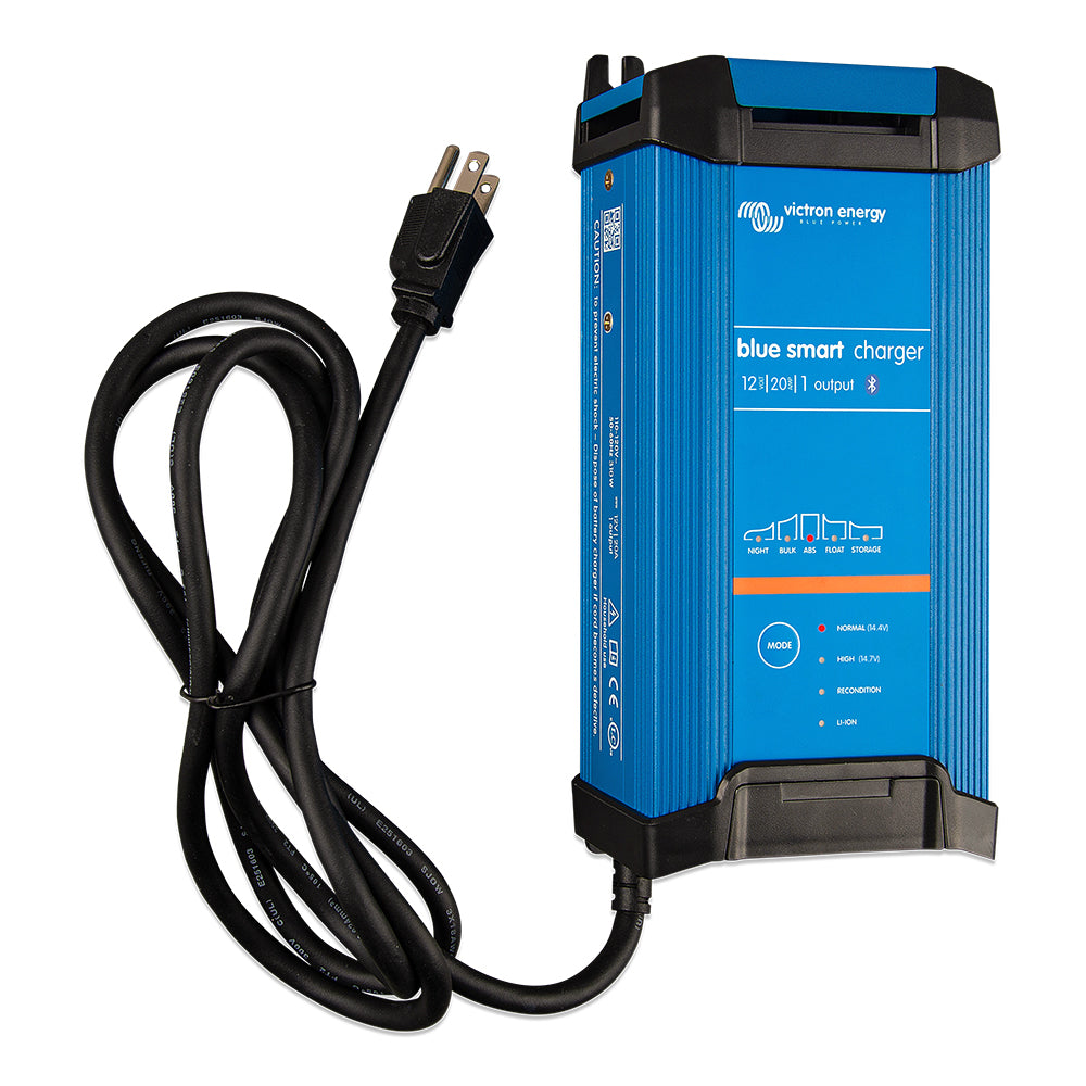 Cargador Victron Blue Smart IP22 12VCC 20A de 3 salidas 120V - Montaje en seco