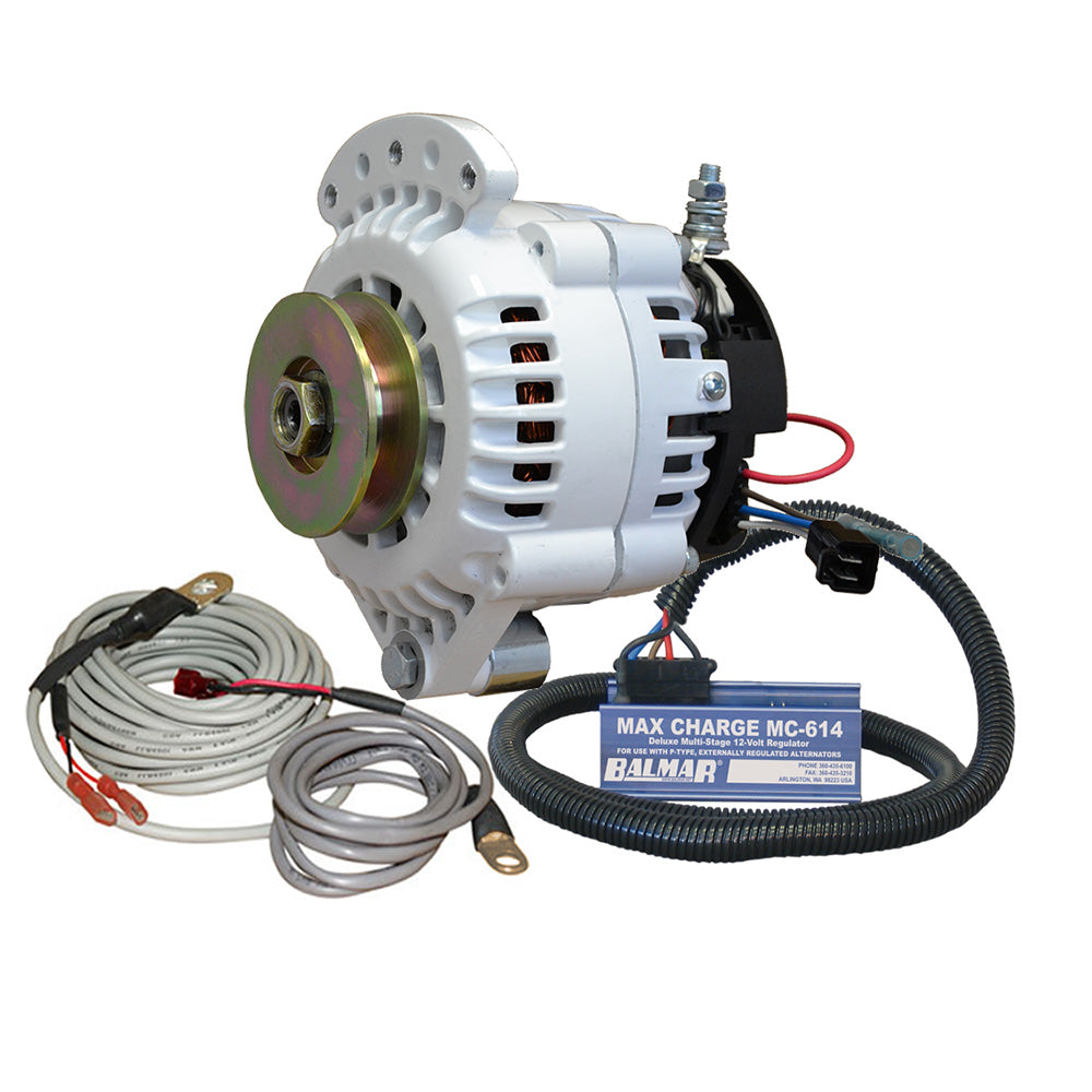Balmar Kit Serie 621 Alternador Único FT de 100A con Regulador MC y Sensor T