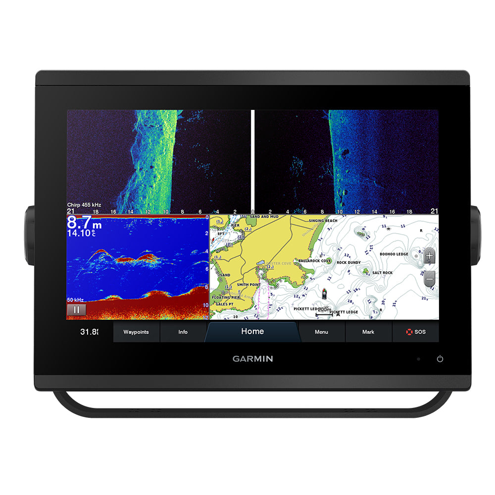 GPS/sonda combinado Garmin GPSMAP® 1223xsv - Mapa mundial