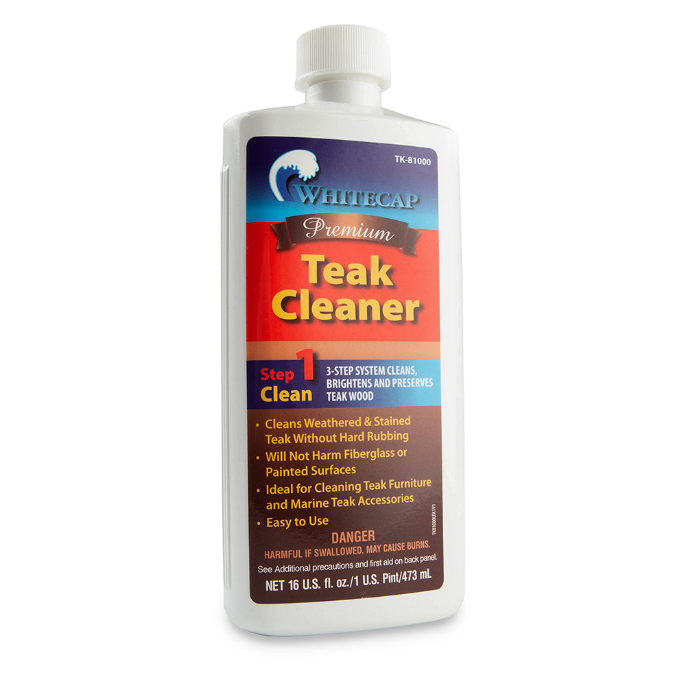 Limpiador de teca premium Whitecap - 16 oz