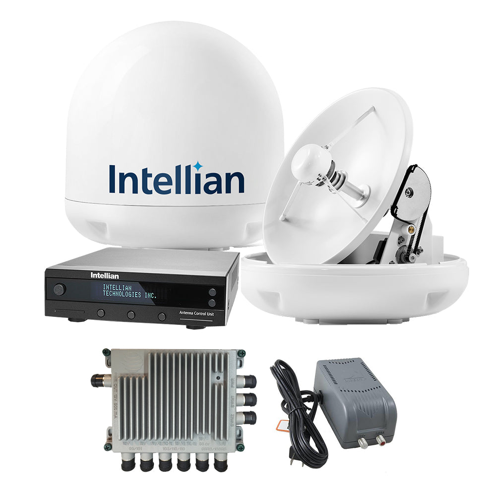 Sistema de antena de TV Intellian i3 para EE. UU. y Canadá y kit SWM-30