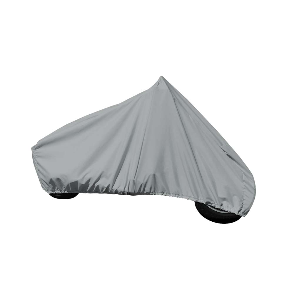 Funda Carver Sun-DURA® para motocicleta Touring con carenado completo y parabrisas de hasta 15" - Gris