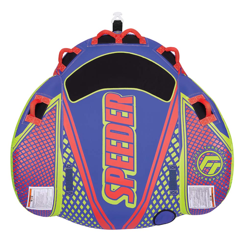 Tubo remolcable para 2 personas Full Throttle Speeder - Azul
