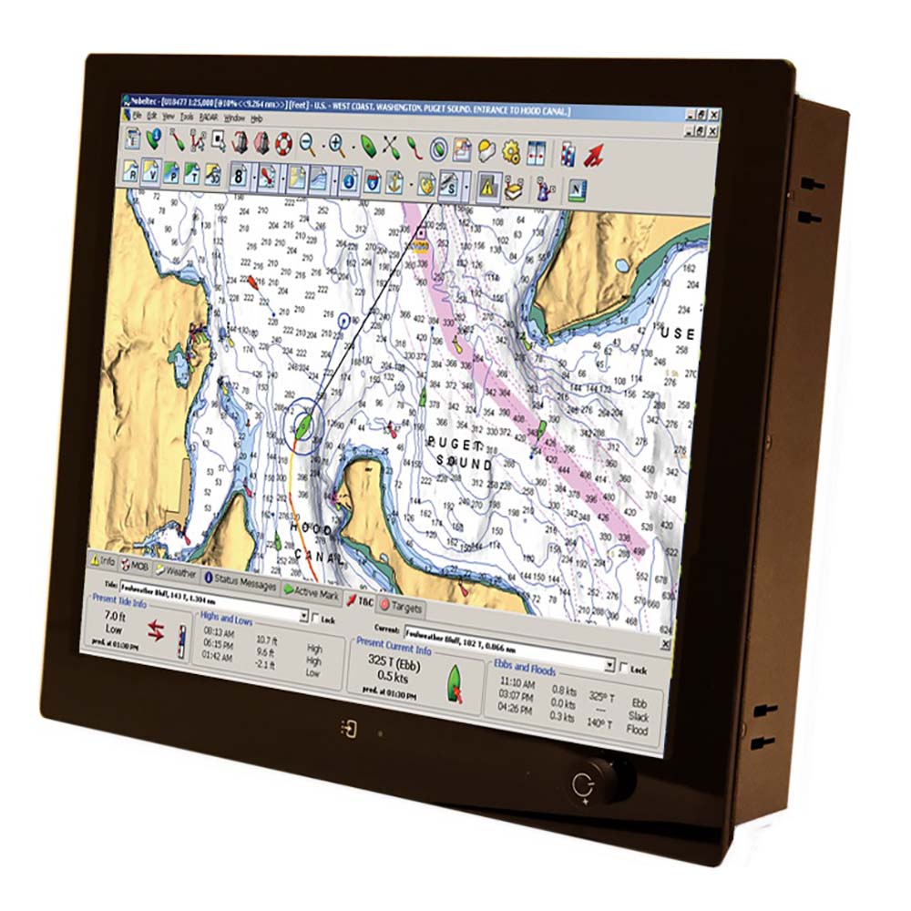 Pantalla táctil de 17" legible a la luz solar Seatronx