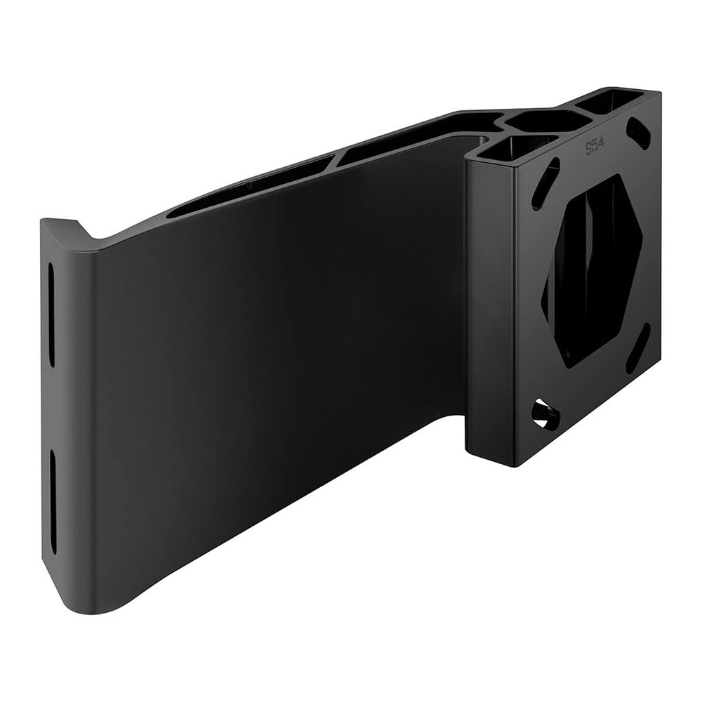 Soporte adaptador para placa de motor Minn Kota Raptor - Estribor - Retroceso de 5" - Elevación de 4" - Negro