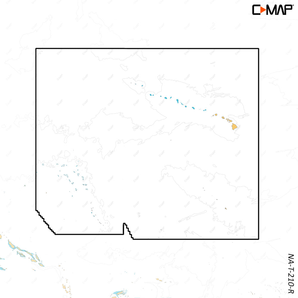 C-MAP REVEAL™ X - Hawái Islas Marshall Polinesia Francesa