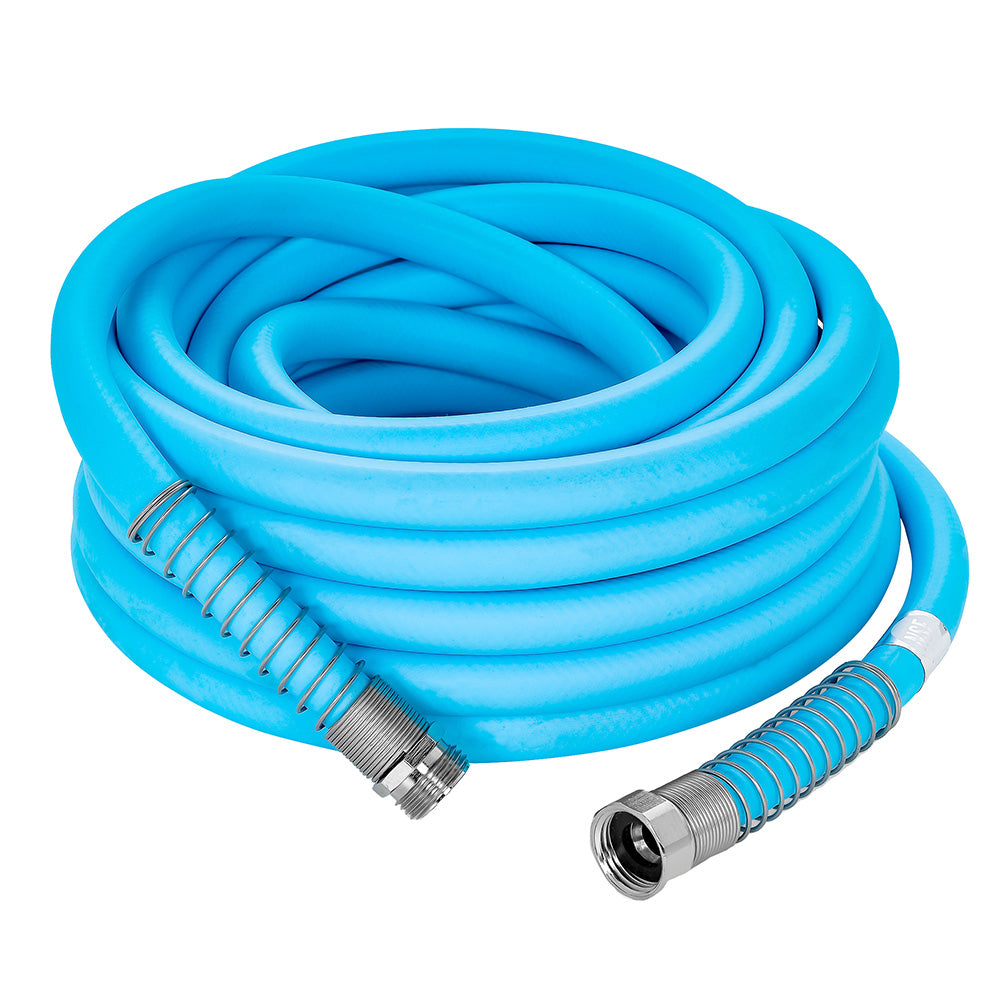 Manguera de agua potable Camco EvoFlex de 75' para vehículos recreativos/embarcaciones - 5/8" de diámetro interior