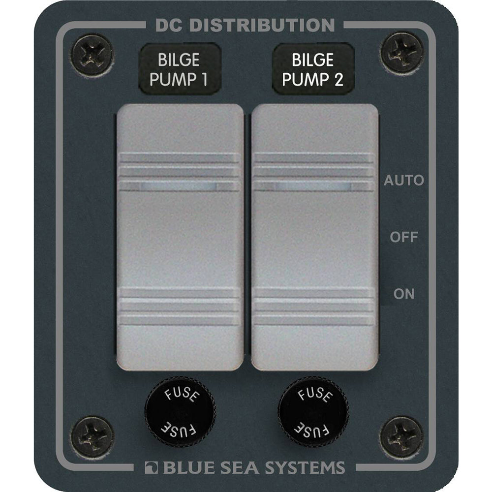 Panel de control de bomba de achique Blue Sea 8664 Contura 2