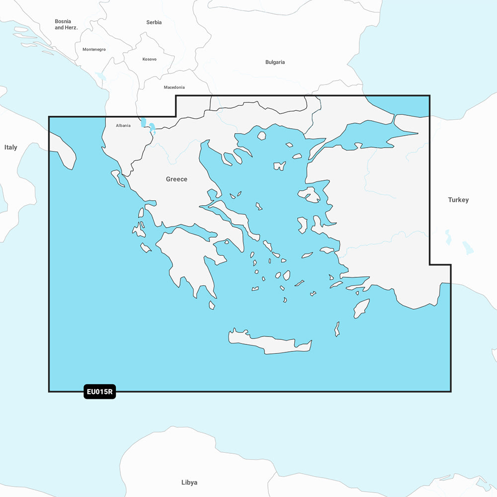 Garmin Navionics+ NSEU015R - Mar Egeo, Mar de Mármara - Carta náutica