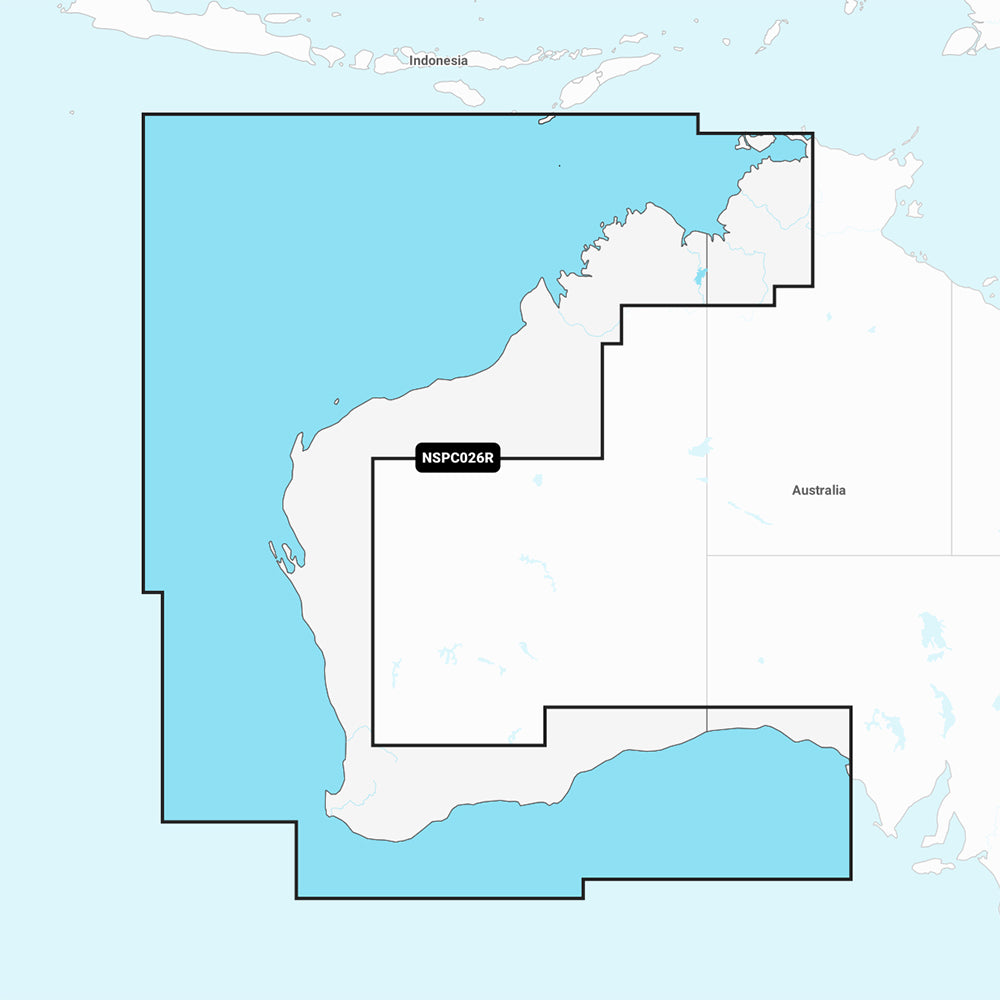 Garmin Navionics+ NSPC026R - Australia, Oeste - Aguas interiores y costeras - Carta náutica
