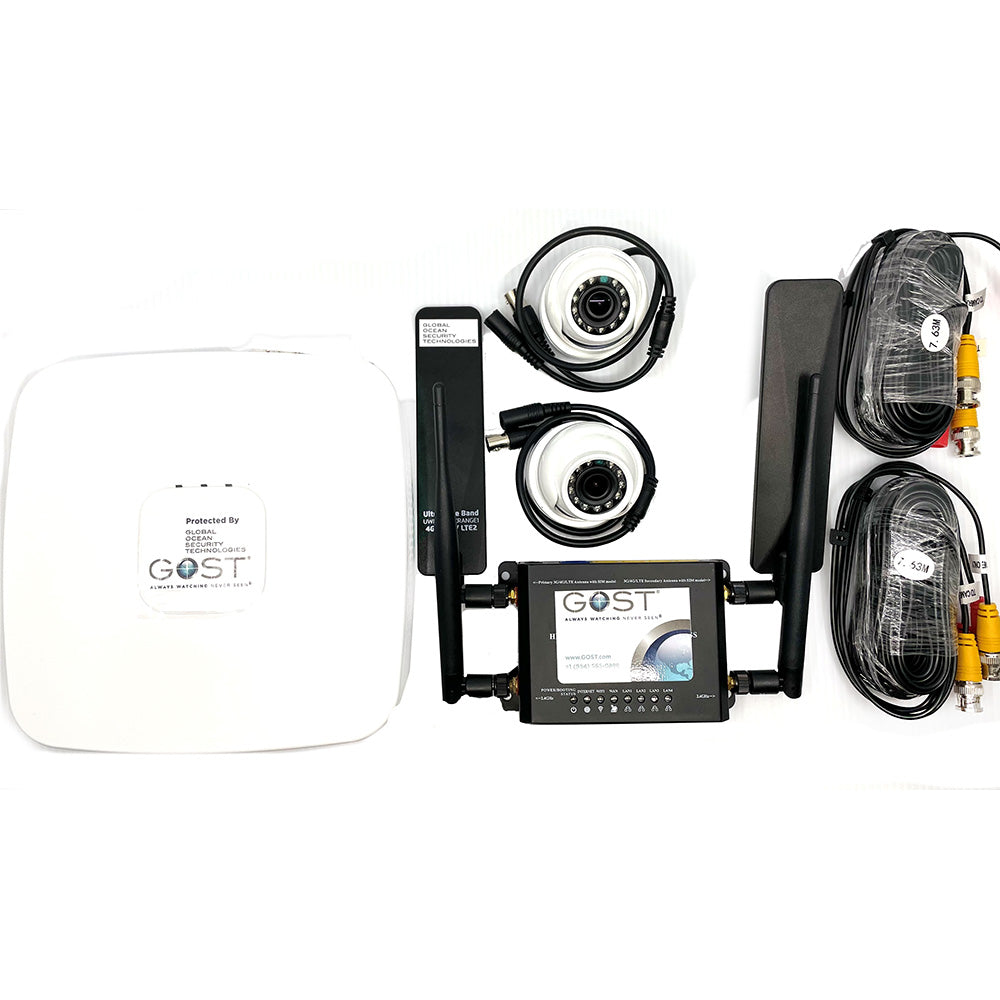 Paquete base GOST Watch HD XVR con 4G/LTE para hasta 8 cámaras