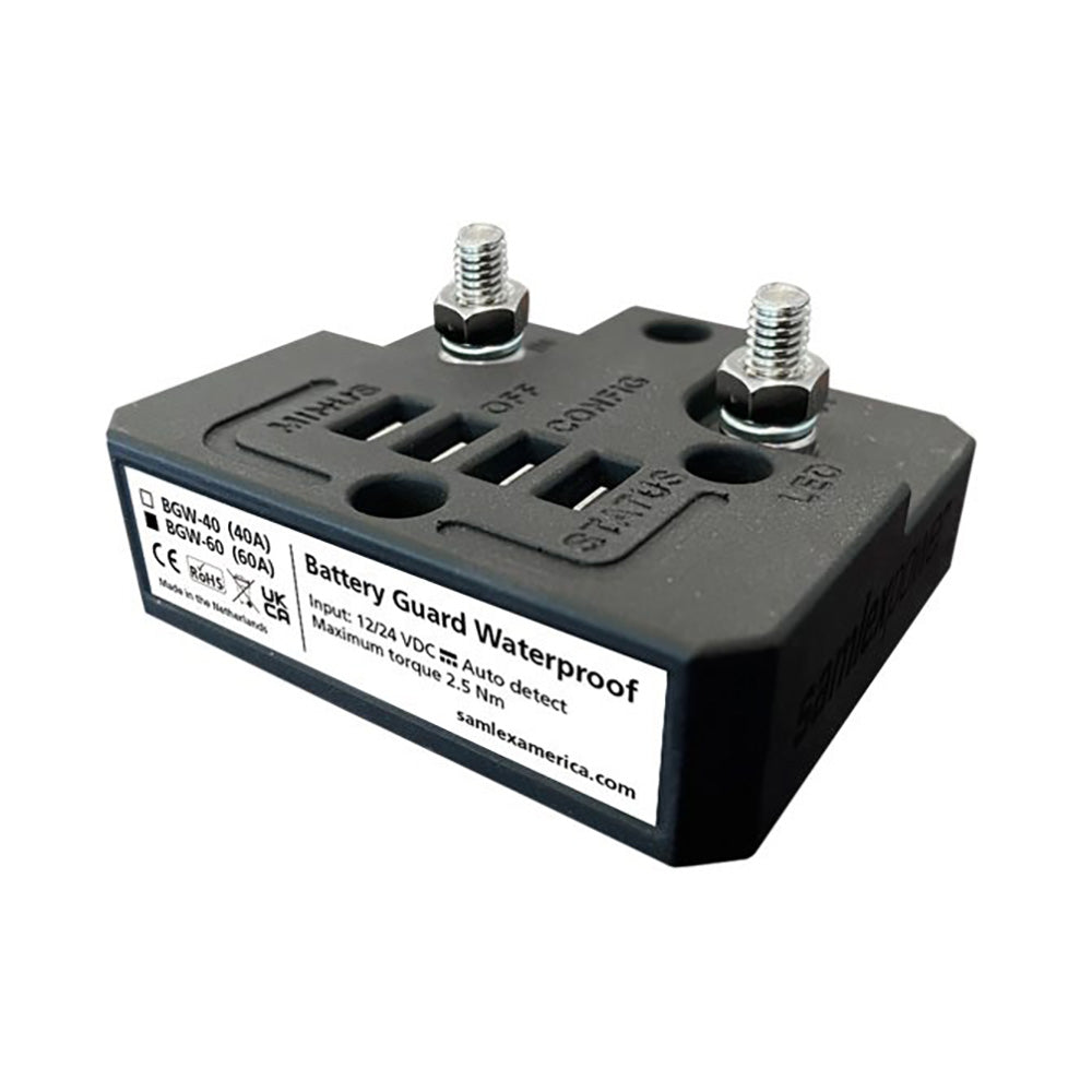 Protector de batería resistente al agua Samlex BGW-60 - 60 Amperios