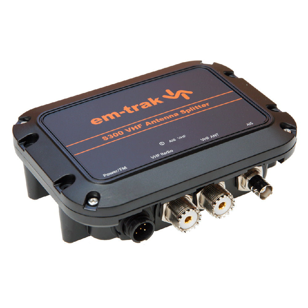 Divisor de antena VHF em-trak