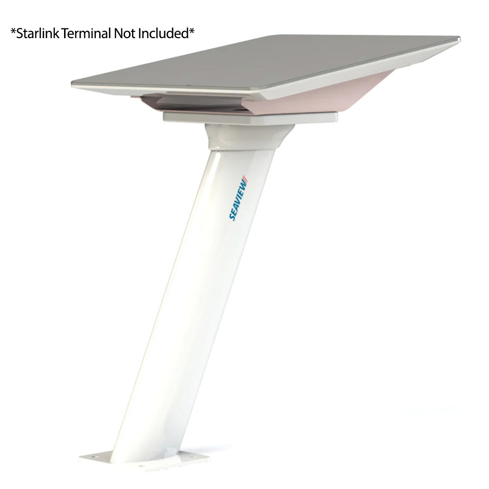 Soporte de pedestal Seaview Starlink de alto rendimiento de 24" con placa superior ADASTLKA para Starlink