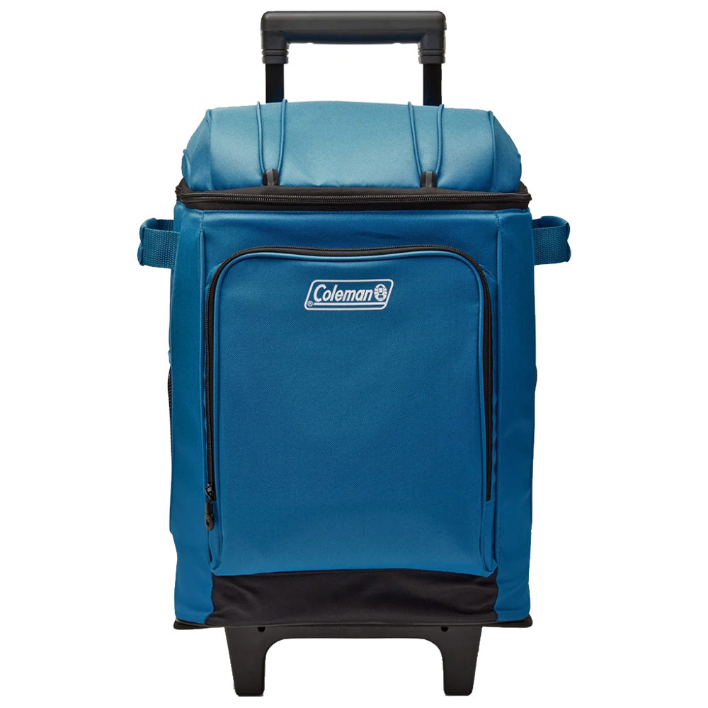 Nevera portátil Coleman CHILLER™ con ruedas, capacidad para 42 latas, diseño flexible - Deep Ocean