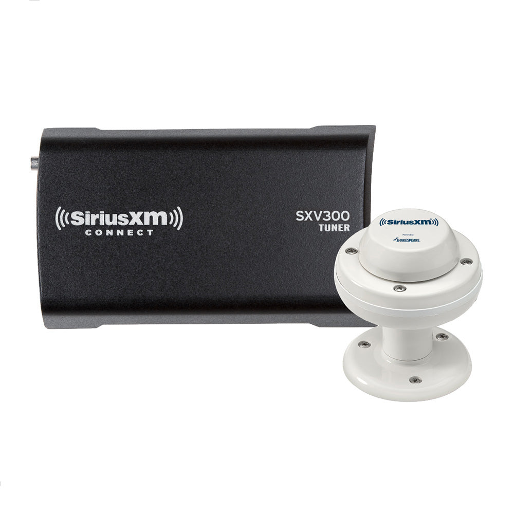Sintonizador SiriusXM SXV300 Connect y antena para embarcaciones/vehículos recreativos *Paquete de 3