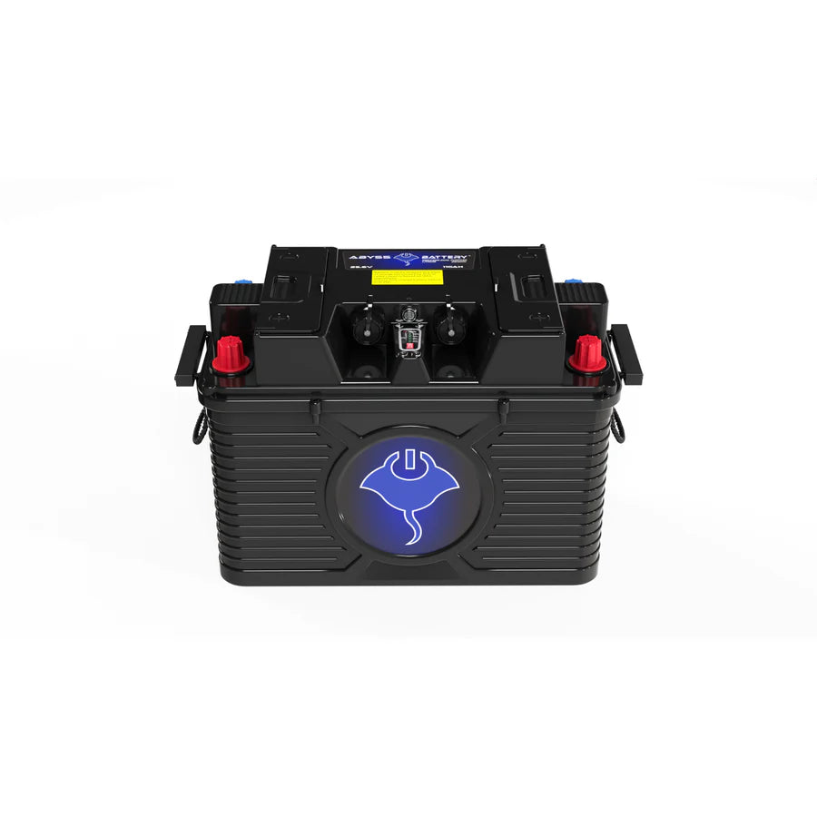 Batería de litio LiFePO4 de doble propósito Abyss Battery 24V 110Ah