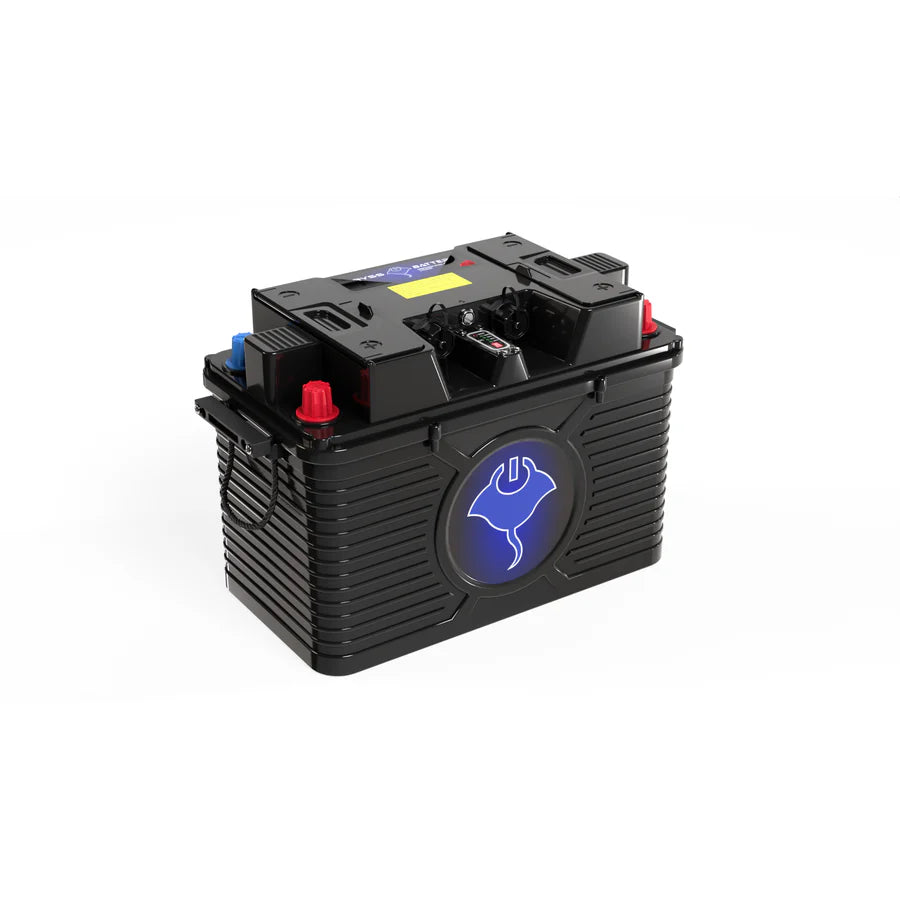 Batería de litio LiFePO4 de doble propósito Abyss Battery 24V 110Ah