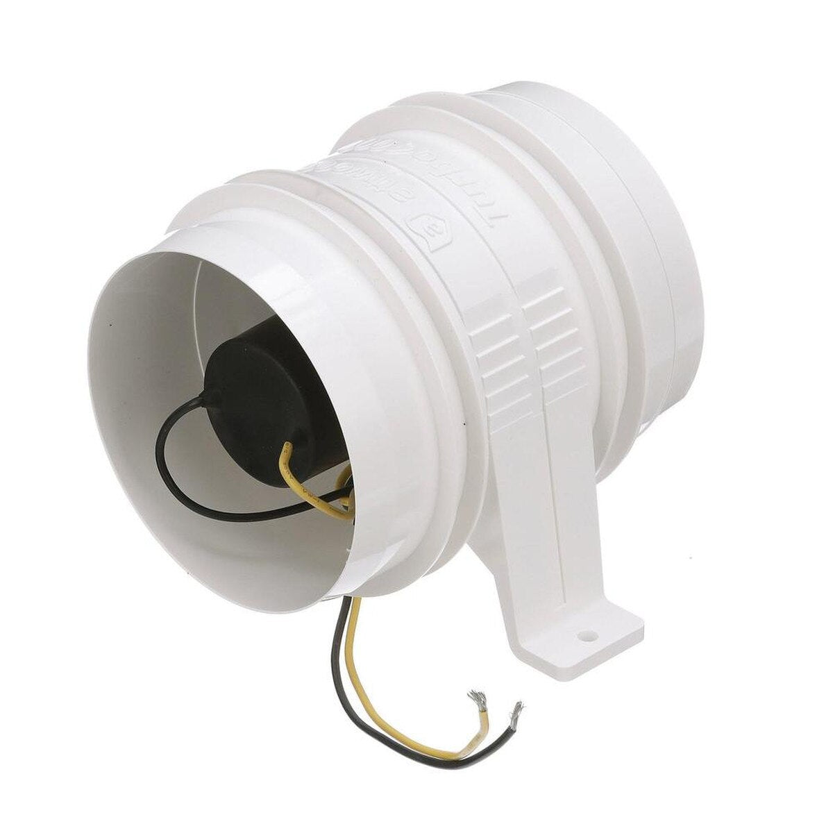 Soplador en línea resistente al agua Attwood Turbo Serie II 4000 - 12 V - Blanco