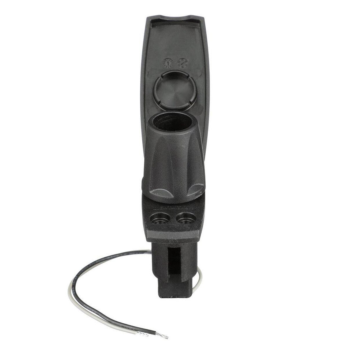 Attwood LightArmor Plug-In Base - 2 Pin - Black - Rectangle
