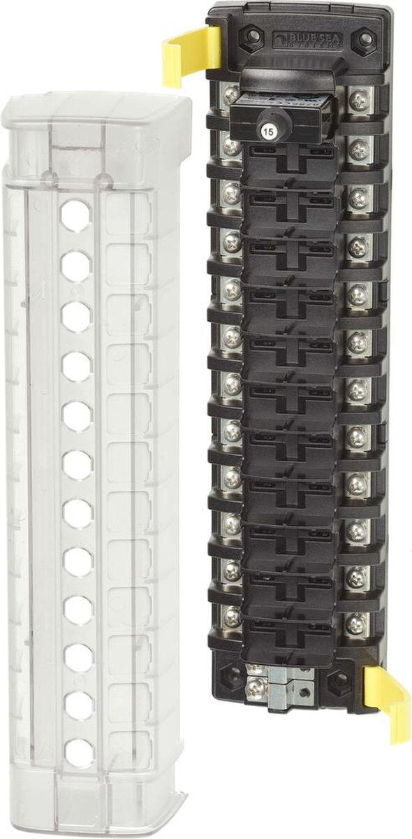 Blue Sea 5051 ST CLB Circuit Breaker Block - 12 Position