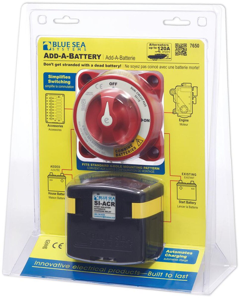 Blue Sea 7650 Add-A-Battery