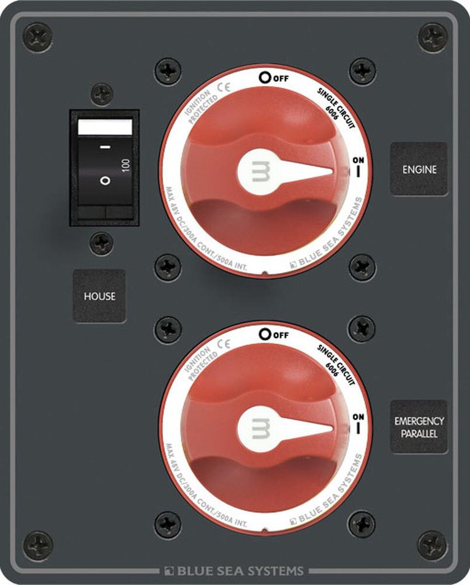 Blue Sea 8080 Single Circuit ON/OFF - Plus Main