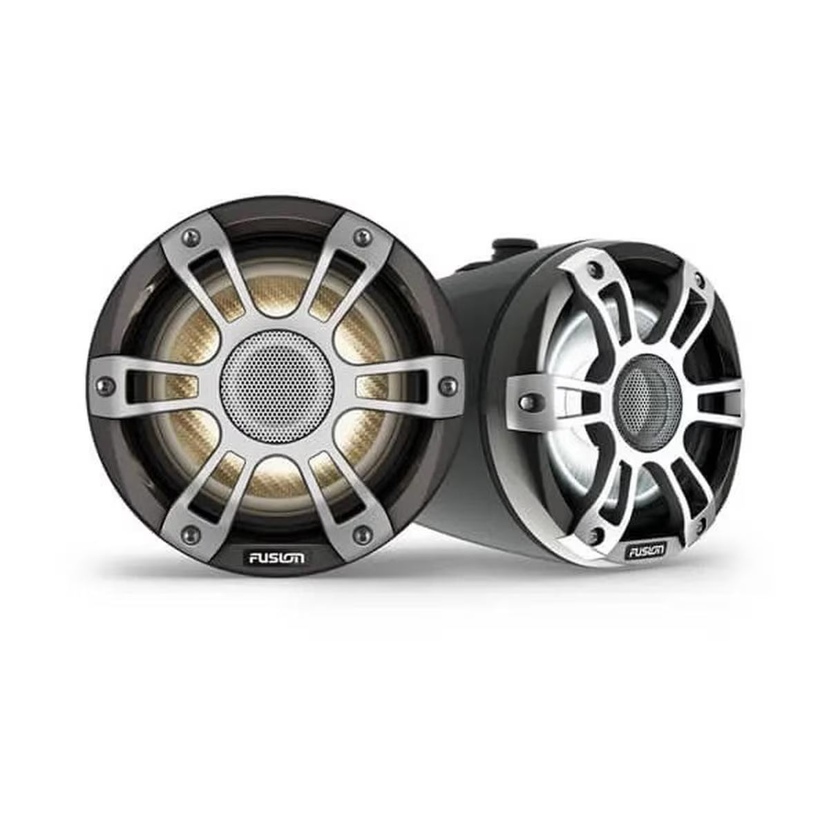 Altavoces de torre Fusion Signature Series 3i de 6.5" con rejilla deportiva negra e iluminación RGB - SG-FLT653SPB