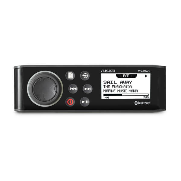 Fusion MS-RA70 Stereo w/AM/FM/BT - 2 Zone