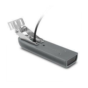 Transductor de montaje en popa Garmin GT21-TM, tradicional 600 W, 50/200 kHz, ClearVü CHIRP 500 W, 260 y 455 kHz
