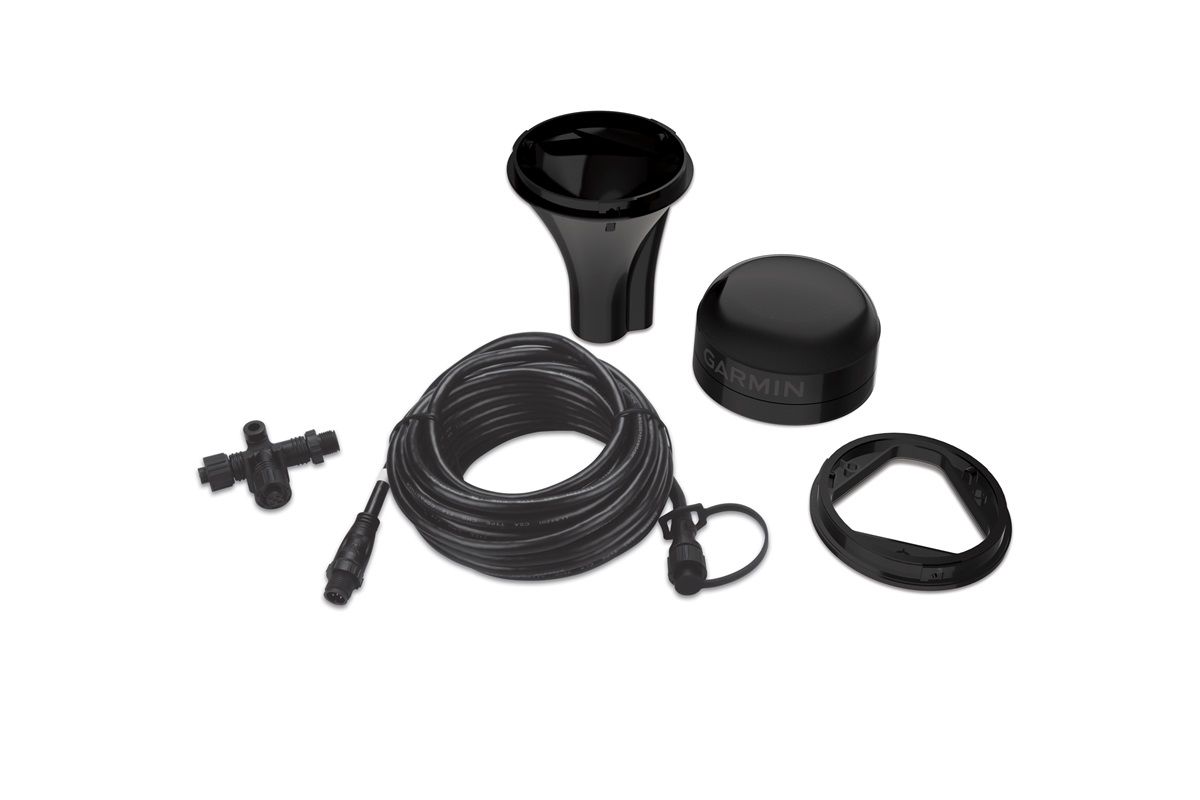 Antena GPS Garmin GPS 24xd con sensor de rumbo para red NMEA 2000 - Negro